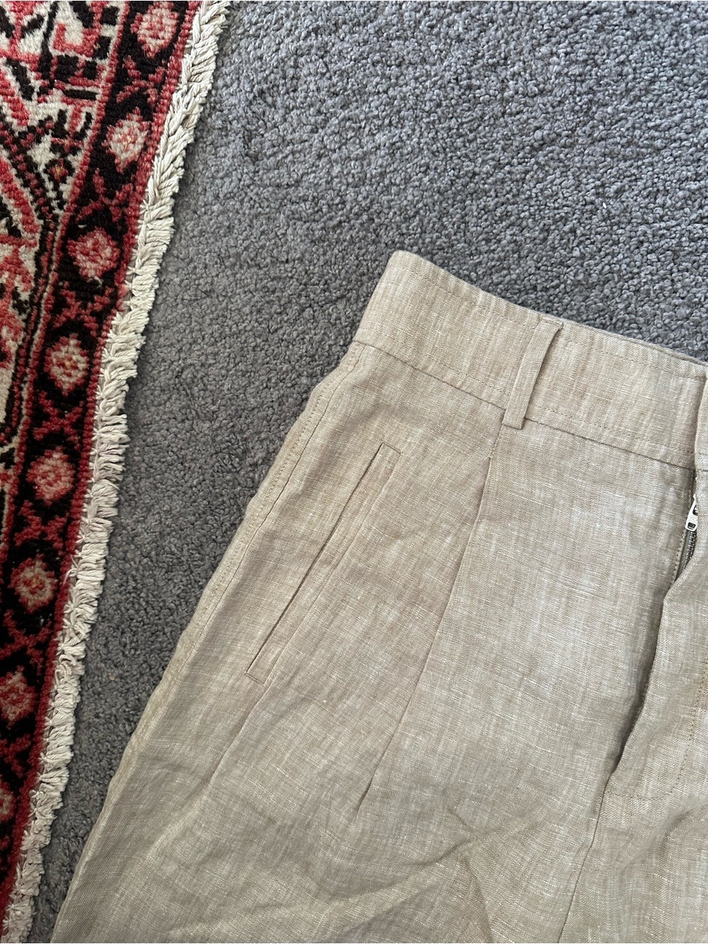 Everlane European Flax Linen Way High Drape Pants - Picture 2 of 7